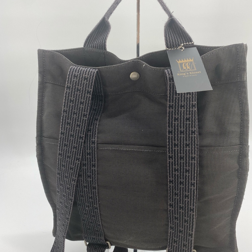 Hermes Grey Herline Backpack - image 2